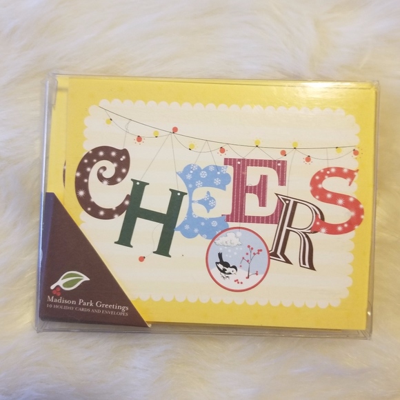 Madison Park Greetings Other - Madison Park Cheers Holiday New Year Cards New